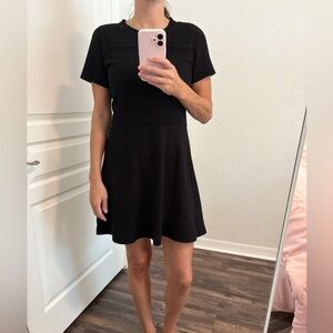 LOFT Black Mini Dress
